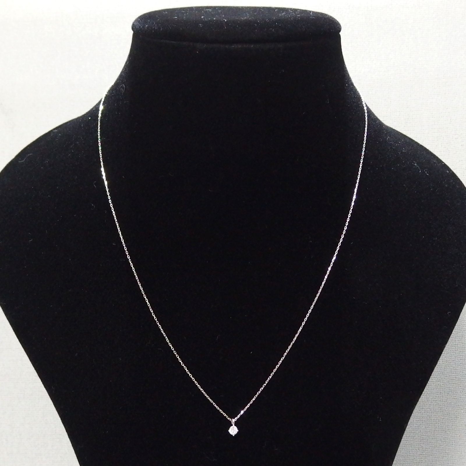 ete ダイヤモンド　ネックレス　pt850 エテ Pt850 ダイヤモンド ネックレス （美品】ete エテ ダイヤ