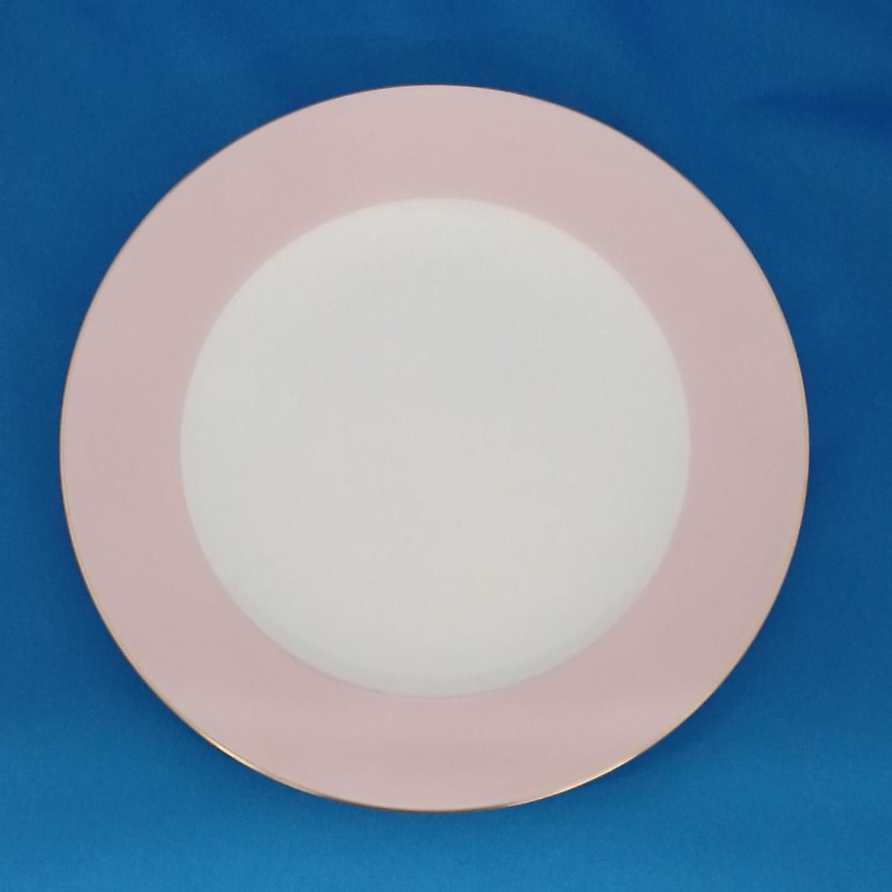 大倉陶園 色蒔きデザート皿 Okura Artwork Colorful Dessert Plate