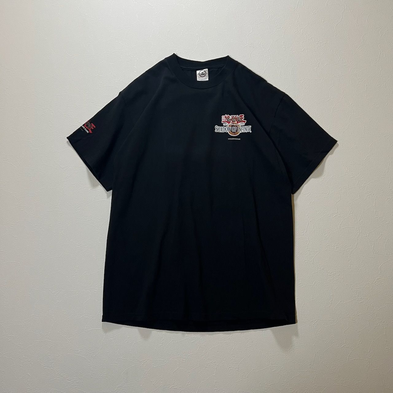 DELTA 遊戯王 TCG ラビエル アニメ Tシャツ ブラック L 古着 - メルカリ