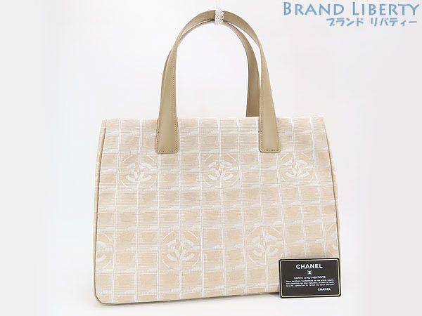 超美品】シャネル CHANEL ニュートラベルライン トートMM トートバッグ