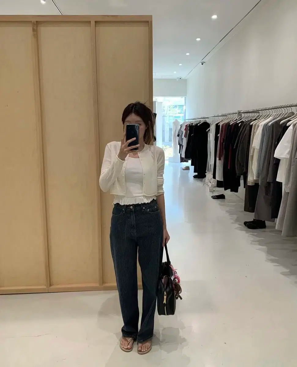 リリーコーツ ビリーストライプデニムS