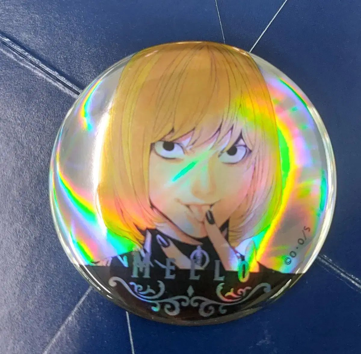 デスノート メロ 缶バッジ デスノート DEATH NOTE メタル缶バッジ ラッキー缶バッジ メロ