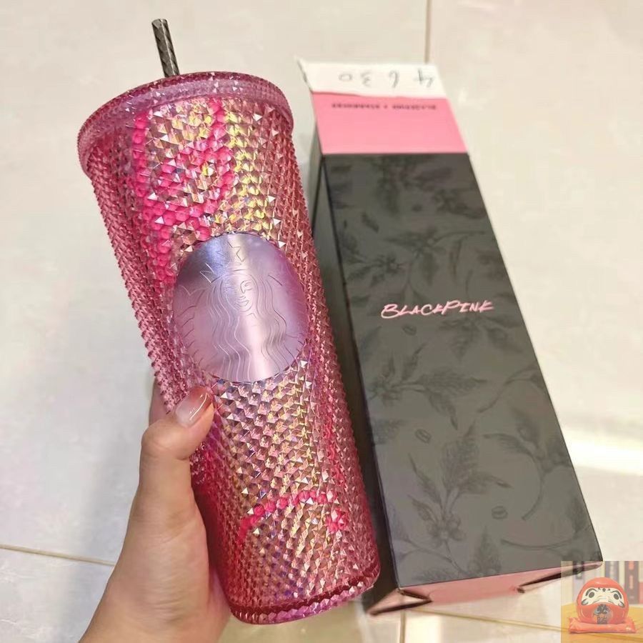 新品未使用】日本未発売 ブラック ピンク BLACKPINK Starbucks