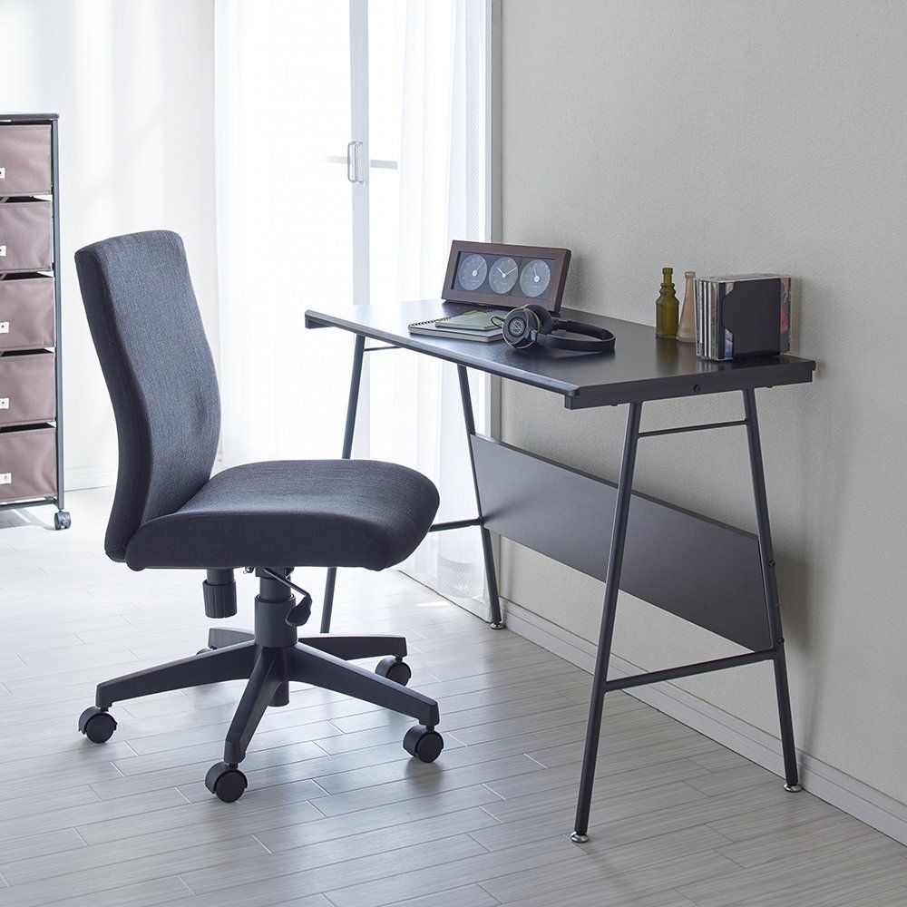 一点物 シンプルワークデスク W800 ダーク木目 ナカバヤシ 92668 来店をご期待!