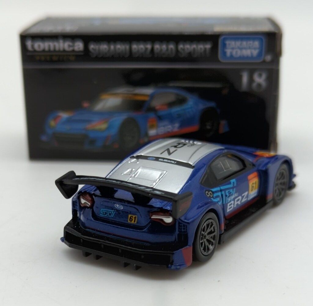 【不良エラー品】トミカプレミアム SUBARU BRZ R&D SPORT オンライン限定価格*】トミカプレミアム 18 SUBARU BRZ R&D