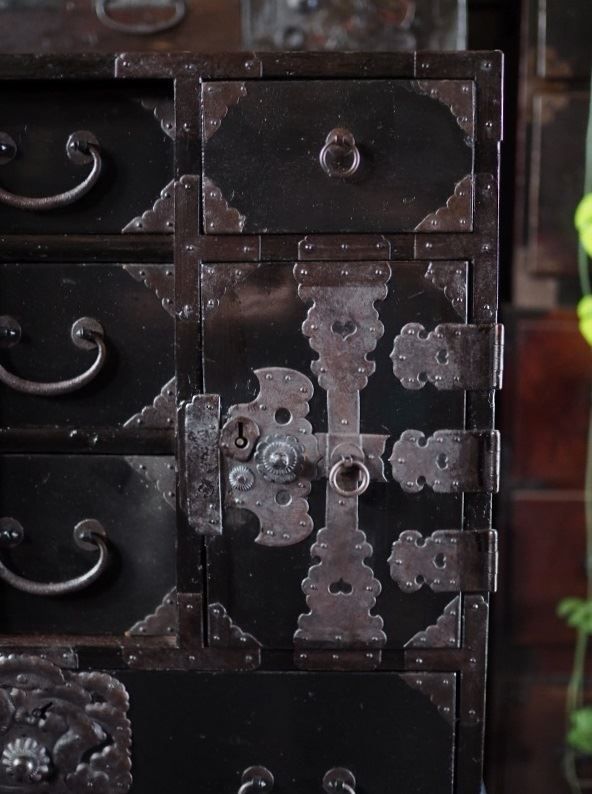 庄内小箪笥 山形県 時代箪笥 明治～大正時代 古録展 送料無料 品番S10779 WWW_KANDAIZUMI_COM