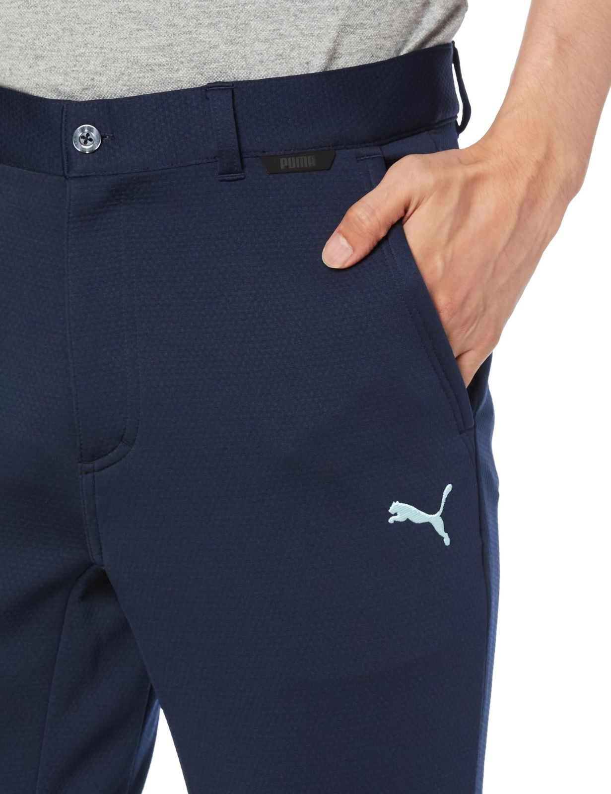 プーマ ゴルフパンツ ゴルフ ストレッチスウェットジョガーパンツ メンズ ディープネイビー M