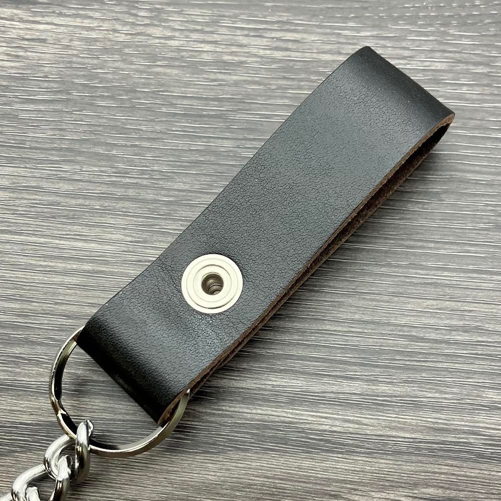 一点物茶芯ハンドメイドトラッカーウォレット ウォレットチェーンセット 一点物茶芯ハンドメイドトラッカーウォレット ウォレット