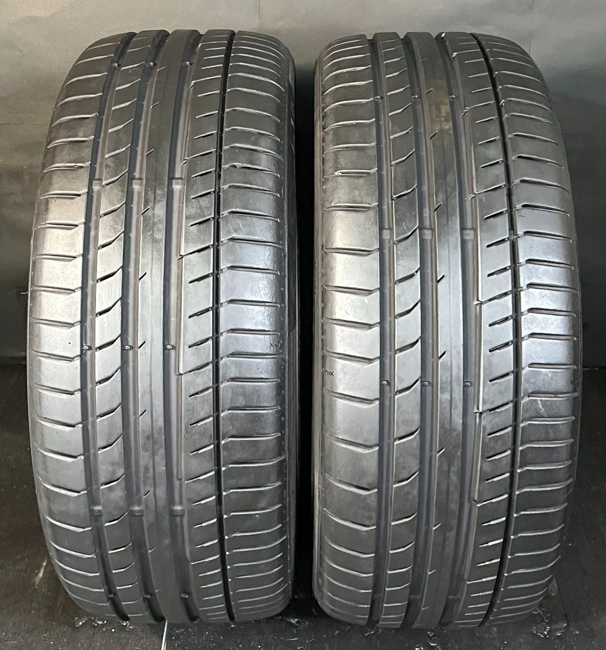 2020年製 約9.1～9.2分山 コンチネンタル Continental ContiSportContact 5 225 40R18 2本 h_442