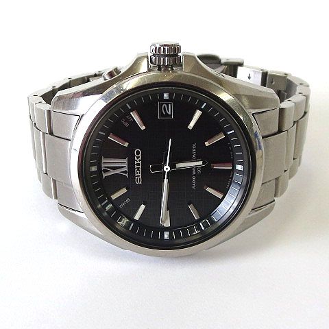 セイコー SEIKO 腕時計 ブライツ BRIGHTZ ソーラー 電波時計 7B24-0AM0 