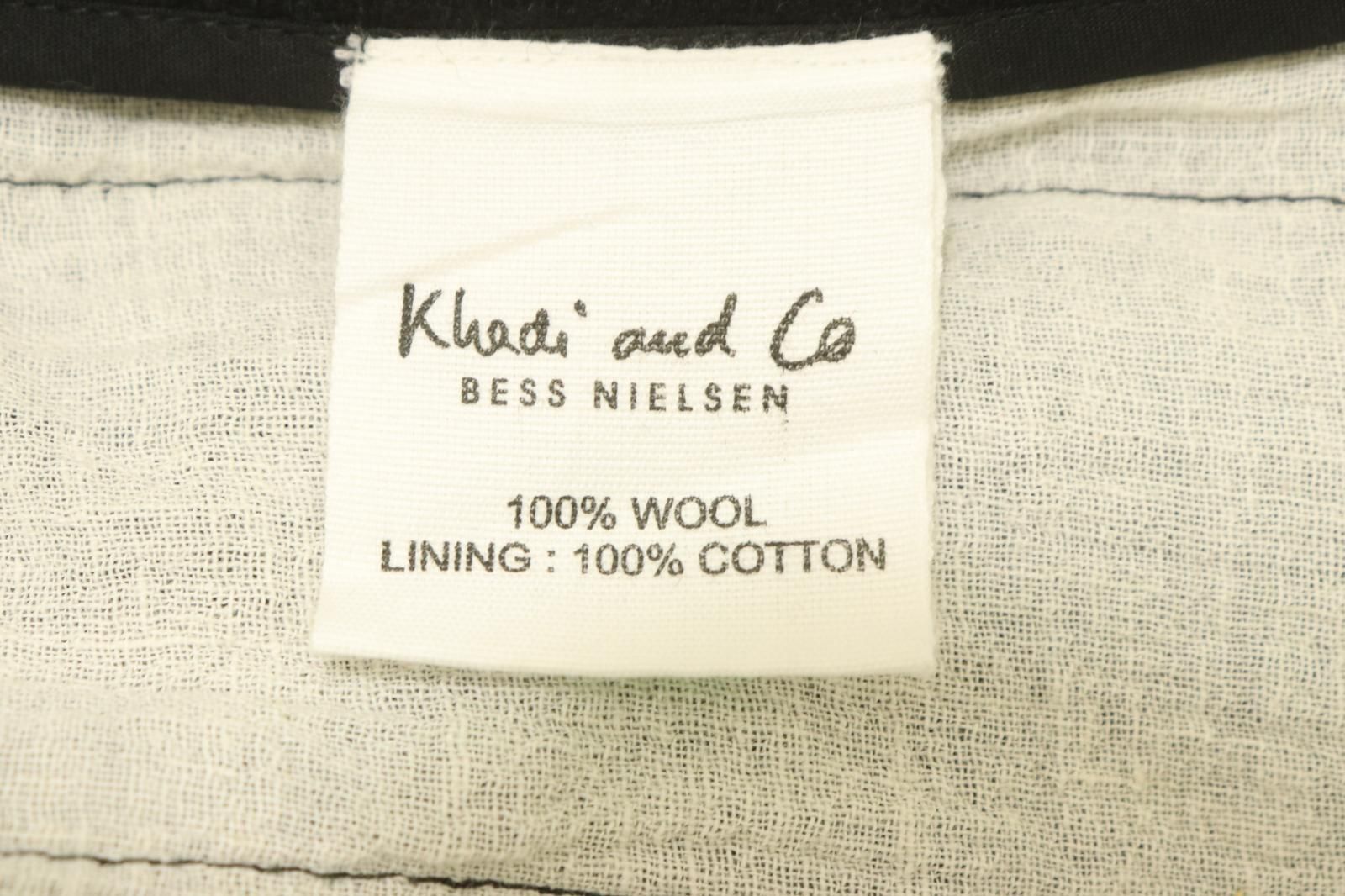 中古】 Khadi and Co BESS NIELSEN レディースベスト M ウールベスト