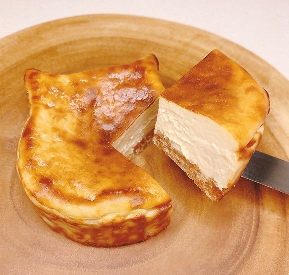 ザクとろっ❣️天使の豆乳バスクチーズケーキ（小）【グルテンフリー・白砂糖不使用】-4