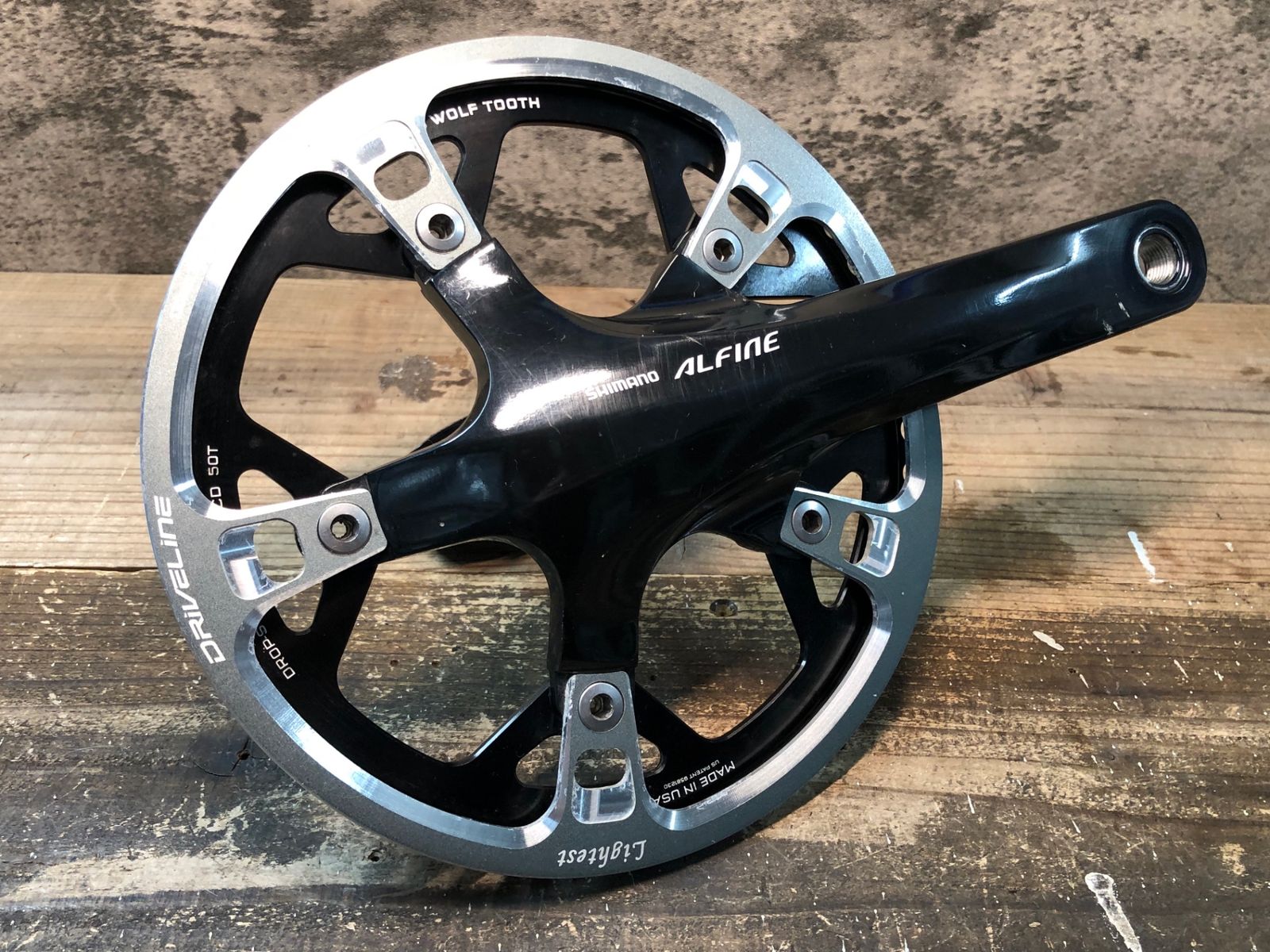 GP331 シマノ SHIMANO アルフィーネ ALFINE FC-S501 クランクセット 