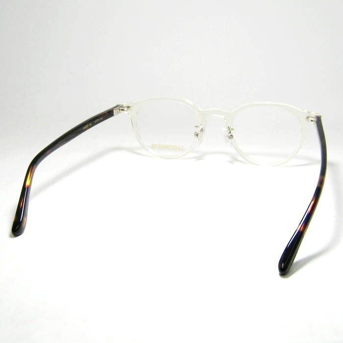  ロイドハウス クラシック 眼鏡 メガネ フレーム サングラス LH 072-BC-47 度付可 クリアイエロー メガネ 小物
