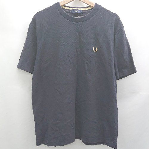 フレッドペリー ネイビー 半袖Tシャツ チェック柄 袖 フレッドペリー ネイビー 半袖Tシャツ チェック柄 袖 - メルカリ