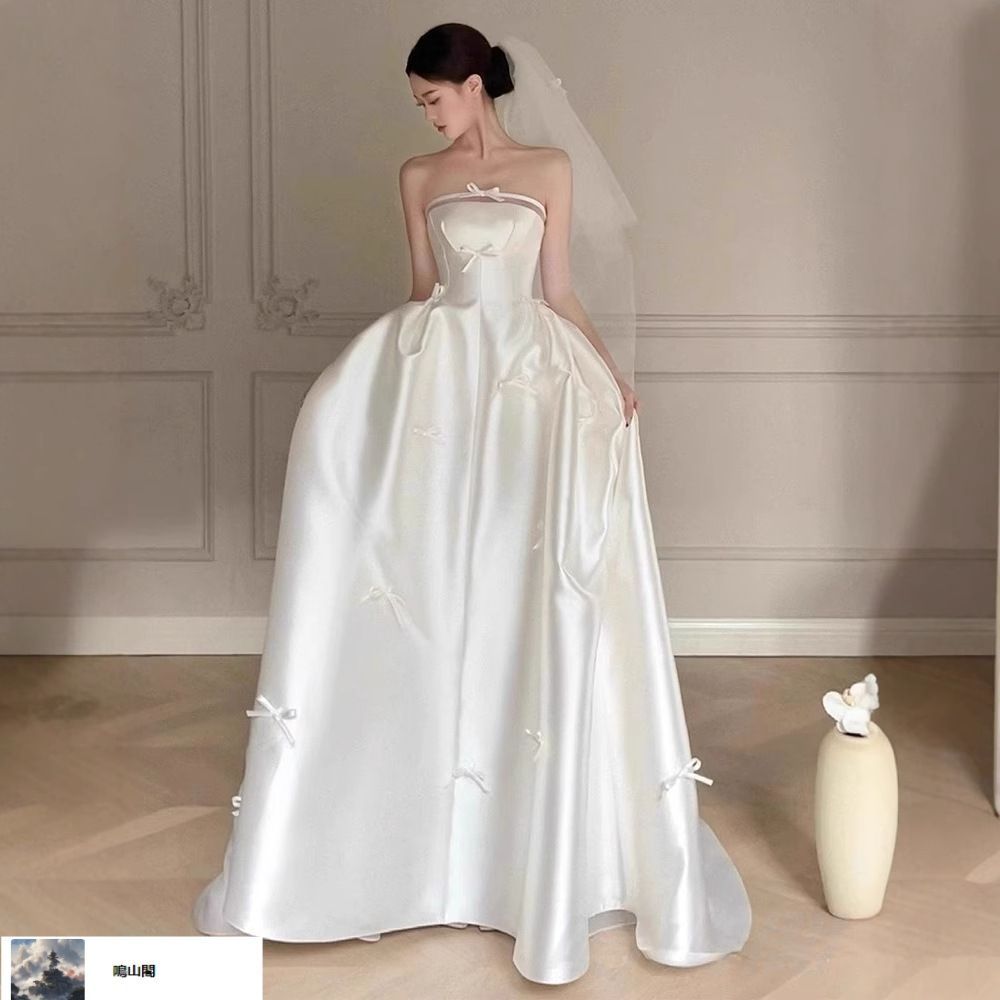 スイート系 花嫁ドレス｜上品シンプル