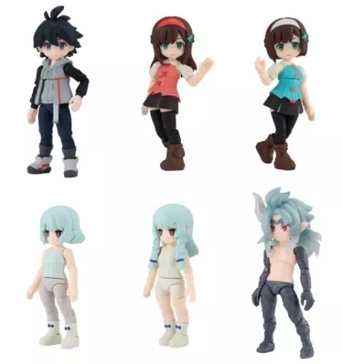 レビュー高評価の商品!の商品をすべて 中古】トレーディングフィギュア 「ガシャポン 全6種セット ゲームキャラクター