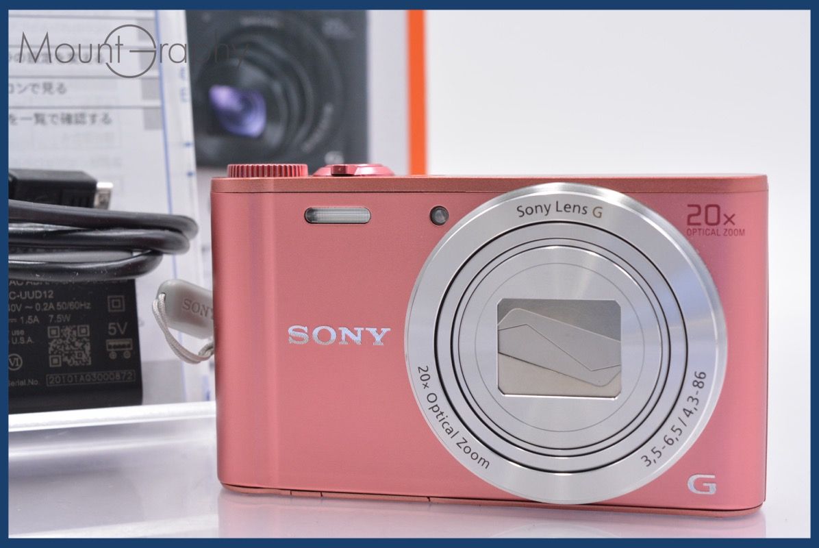 ☆極上美品☆ ソニー SONY Cyber-shot DSC-WX350 20x 元箱、取扱説明書  