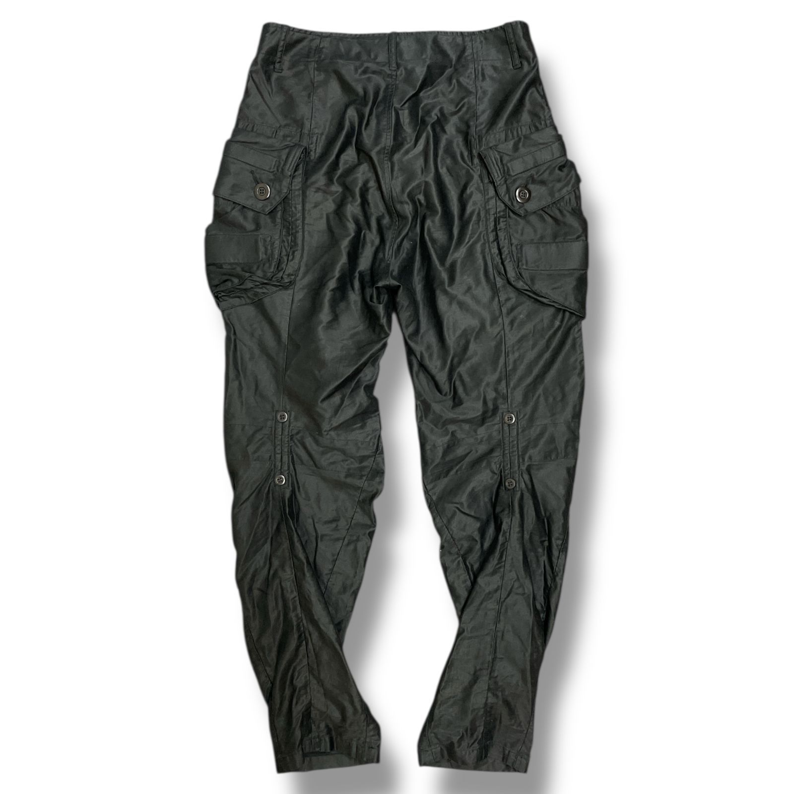 JULIUS 10SS Gas Mask Cargo Lyocell ガスマスクカードパンツリヨセル 
