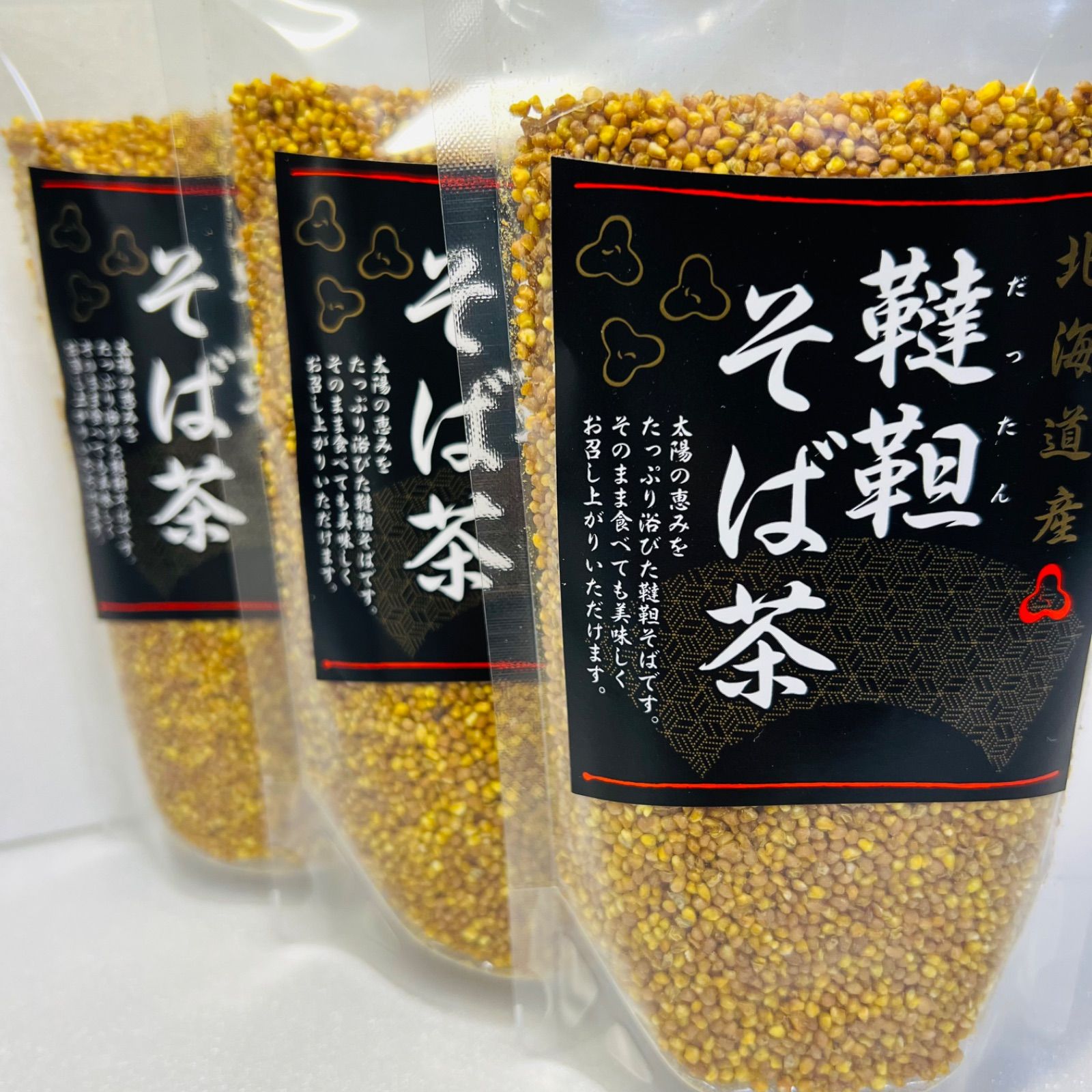 メルカリshops 韃靼そば茶 純北海道産 100g 3袋