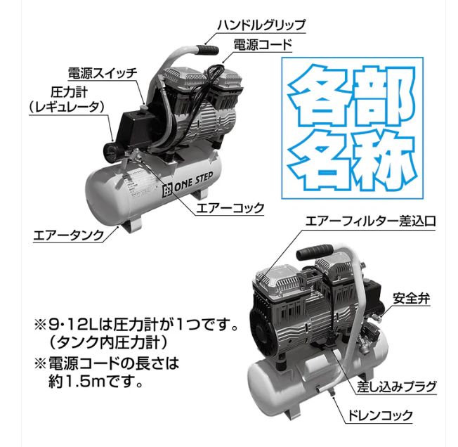 オイルレス 静音