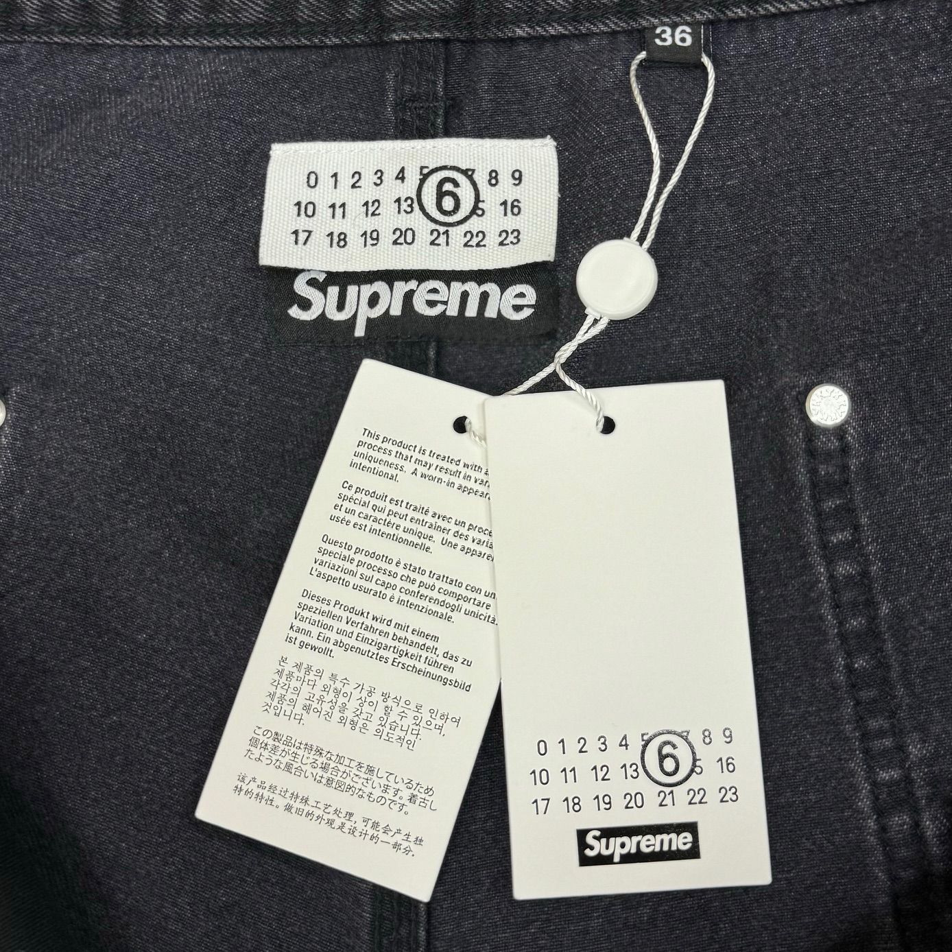 新品 国内正規 Supreme 24SS MM6 Maison Margiela Foil Double