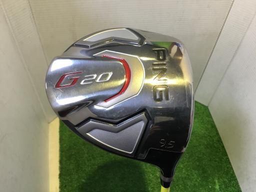 PING ピン DR ドライバー G20 9.5° FLEX S メンズ　右利き 中古】 ピン G20 9.5° ドライバー DR リシャフト (フレックス