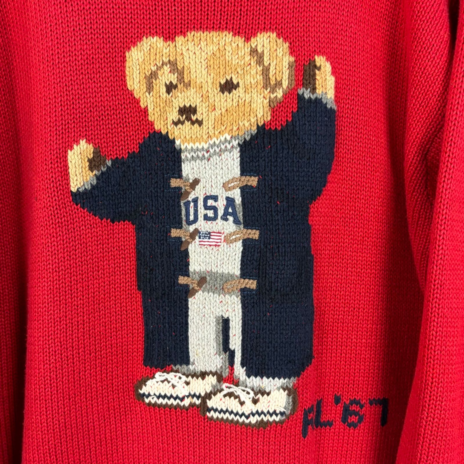 00s Polo by Ralph Lauren archive 100%Cotton Polo Bear ポロバイラル