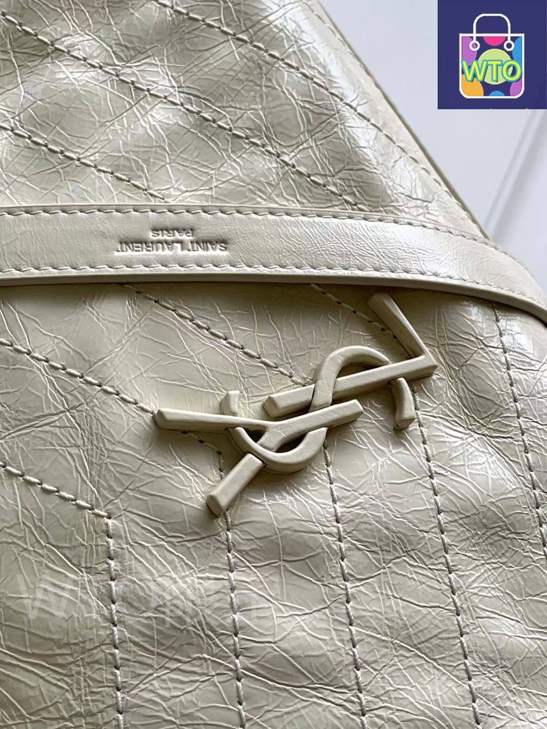 Saint Laurent 8219270NL008008 関税送料込 SAINT LAURENT ニキ ショッピングバッグ - 33×27×11.5cm