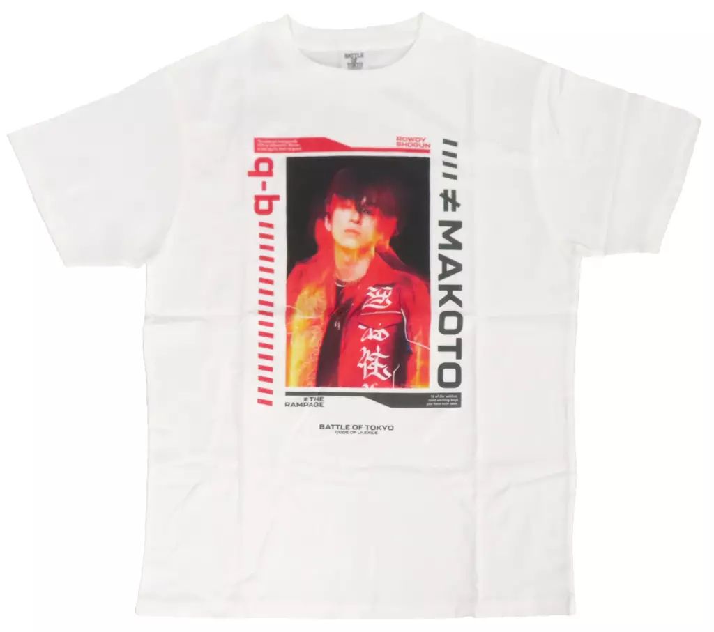 【稀少】長谷川慎 写真集表紙 着用同型 Sサイズ 半袖シャツ CHARACTER 稀少】長谷川慎 写真集表紙 着用同型 Sサイズ 半袖シャツ CHARACTER