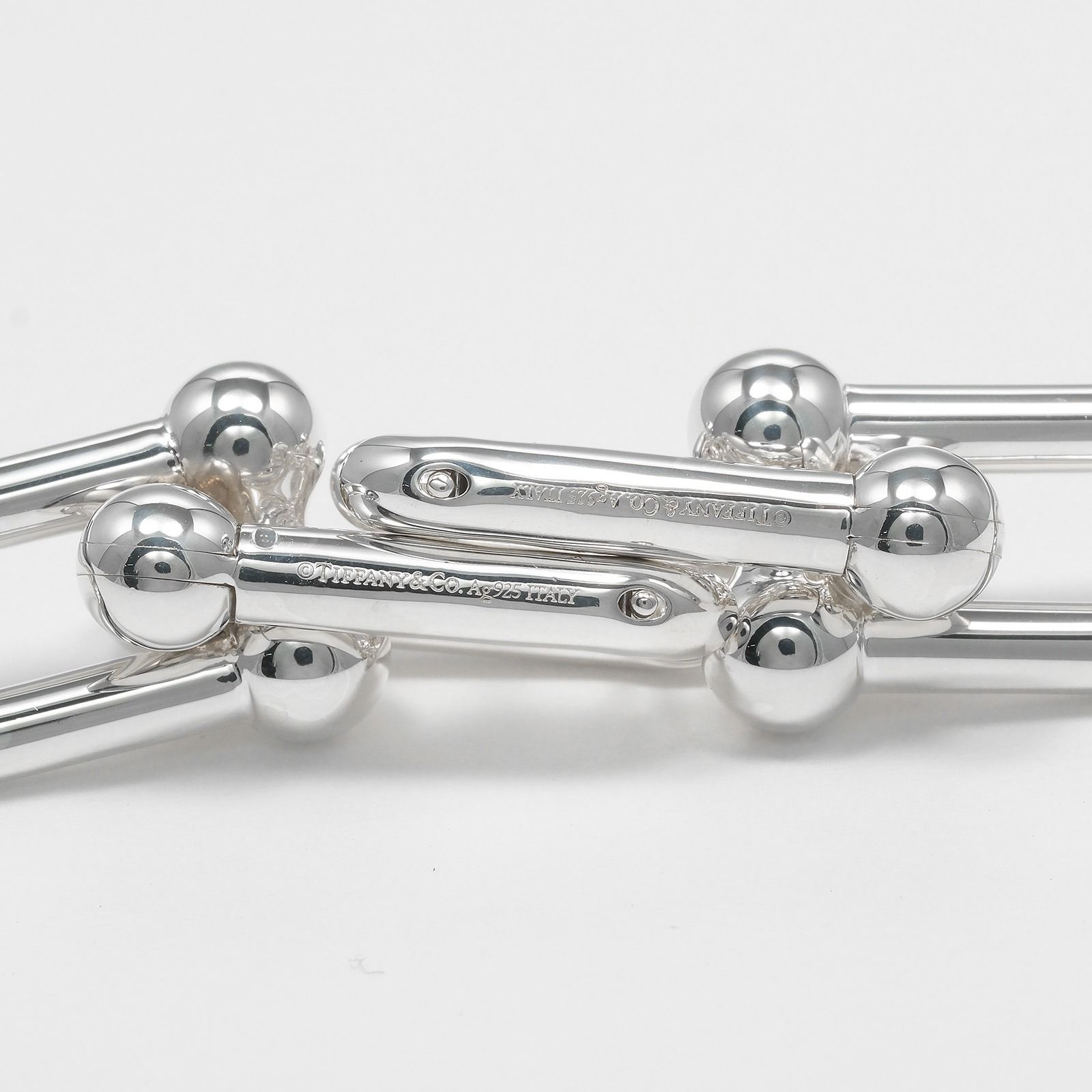 TIFFANY&Co.】ティファニー ハードウェア ラージリンク シルバー925