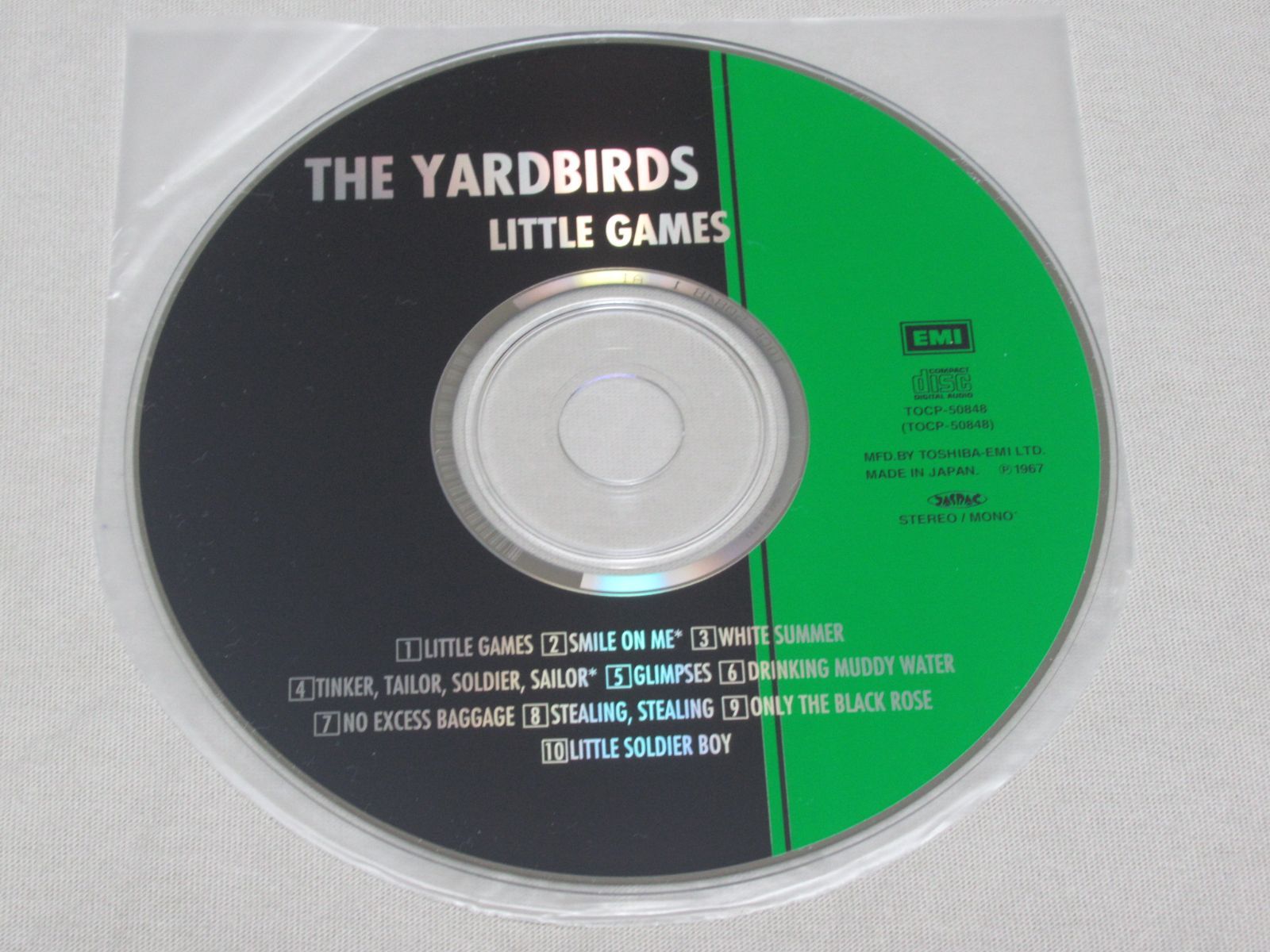 CD ヤードバーズ リトル・ゲーム 帯付 紙ジャケ TOCP-50848 YARDBIRDS 
