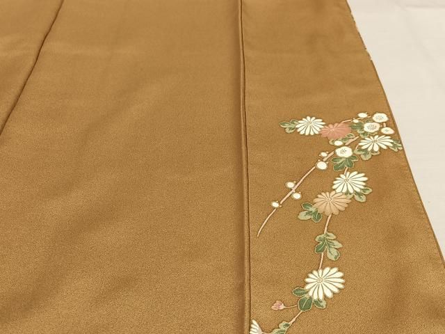 平和屋着物●訪問着　草花文　金彩　ロング丈　正絹　逸品　AAAZ0330zg 平和屋着物○訪問着 草花文 金彩 ロング丈 正絹 逸品 AAAZ0330zg 2025年