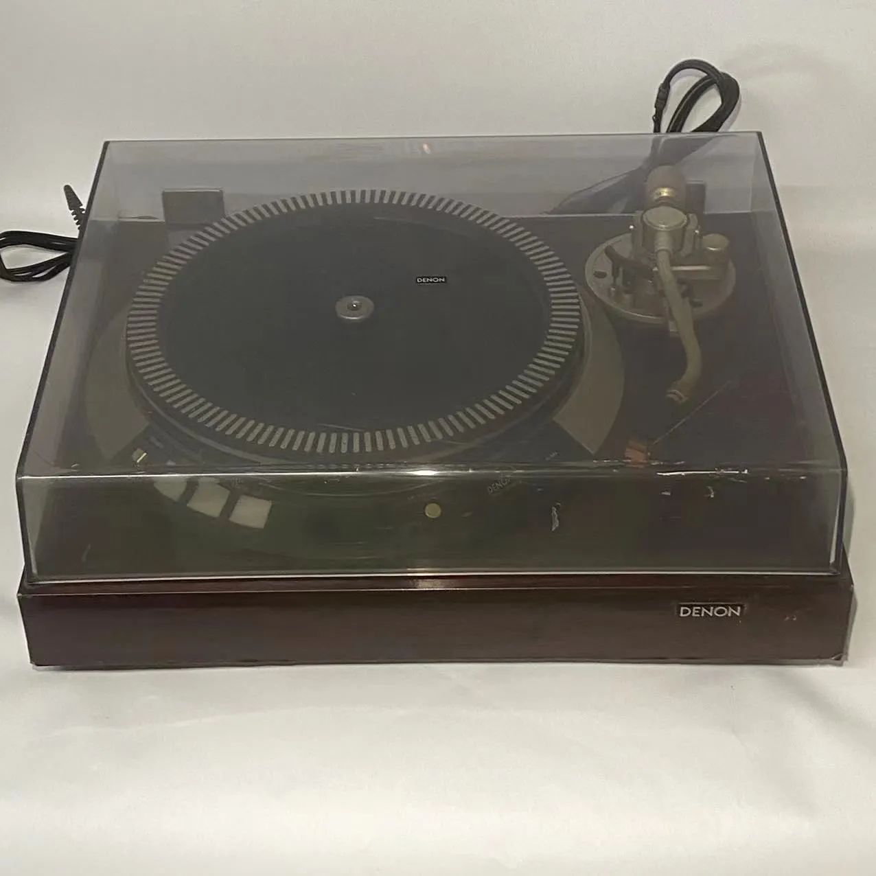 ジャンク品】DENON レコード プレイヤー DP-55L - メルカリ