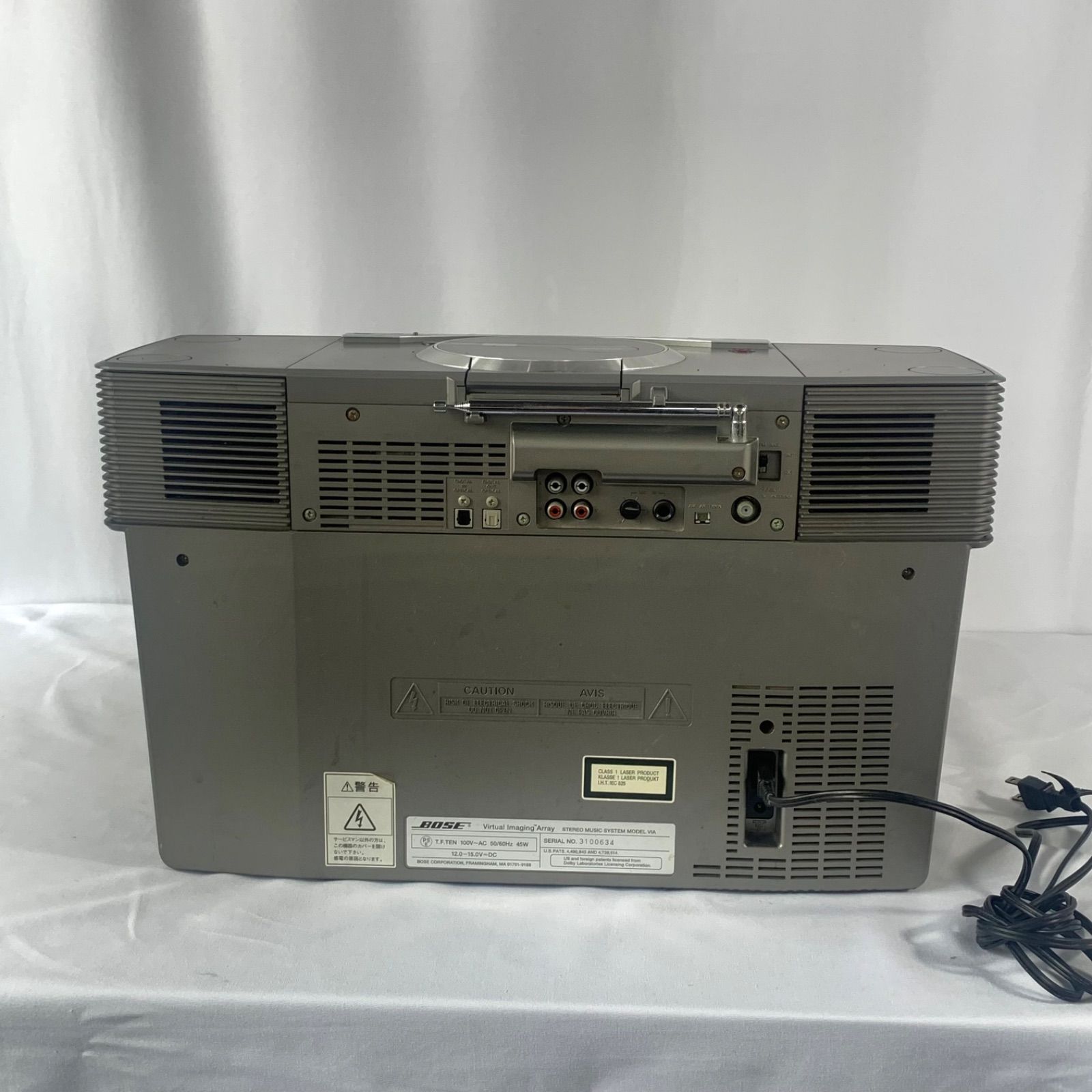 BOSE ボーズ Virtual Imaging Array STEREO MUSIC SYSTEM MODEL VIA