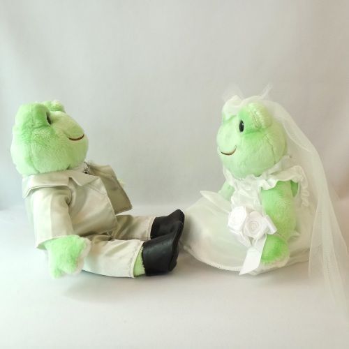 レア カエル ウエディング ペア ぬいぐるみ レア カエル ウエディング ペア ぬいぐるみ mm2_03076.jpg