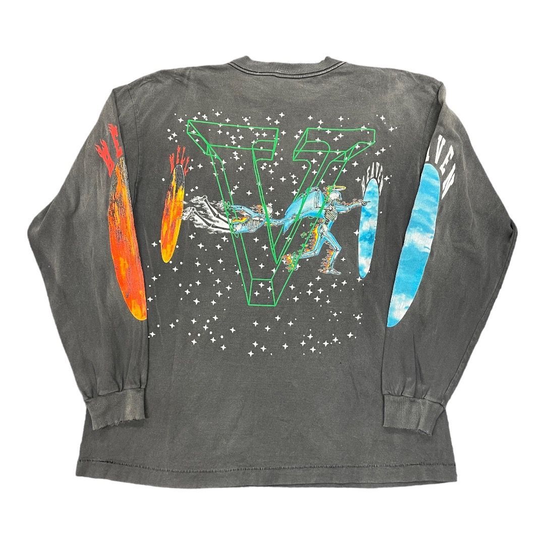 Saint MICHAEL×VLONE skull ロンT SAINT Mxxxxxx Michael VLONE VL bone LS tee new 22AW | eBay