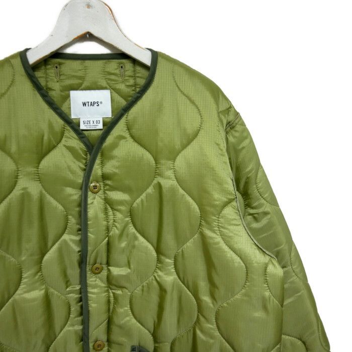 WTAPS ダブルタップス 国内正規 24SS WLJ JACKET NYLON RIPSTOP VV ライナージャケット ミリタリー  キルティングジャケット 241CWDT-JKM02 OLIVE DRAB OD オリーブドラブ 03 L - メルカリ