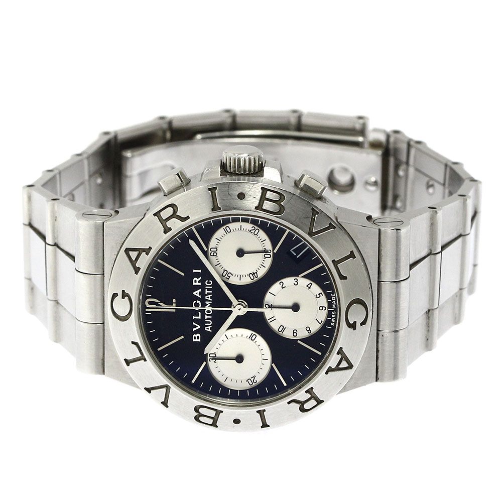 ブルガリ ディアゴノ スポーツ クロノグラフ デイト CH35S 自動巻き