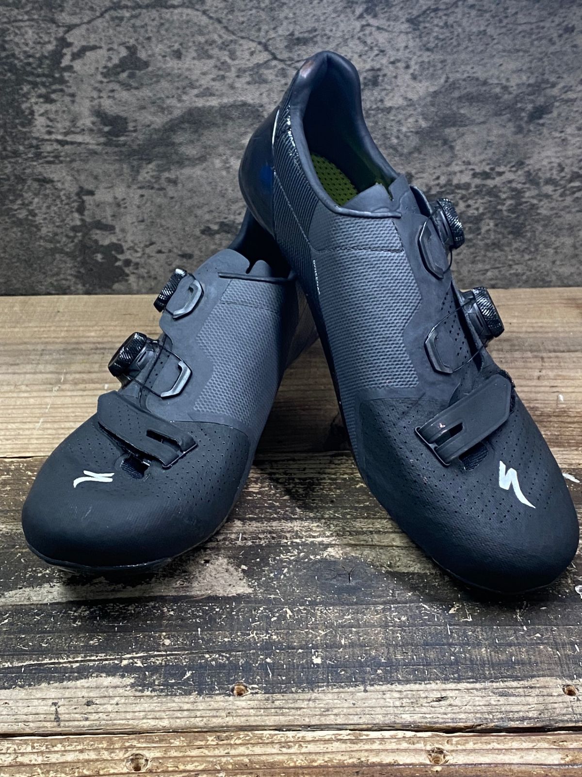 IY415 スペシャライズド SPECIALIZED エスワークス S-WORKS 7 RD ビンディングシューズ 黒 EU44.5