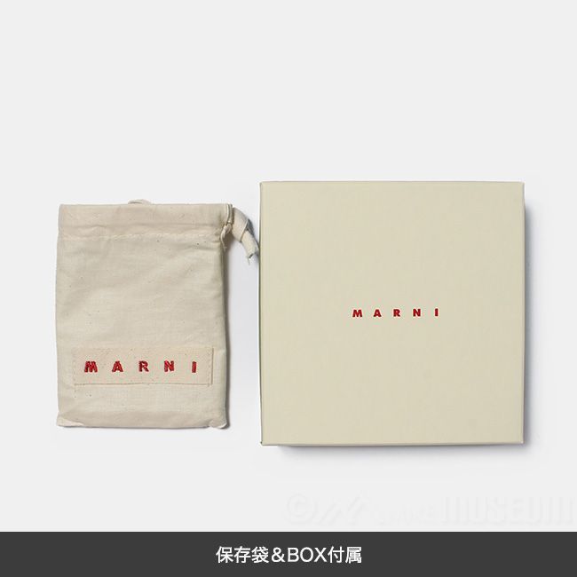 新品未使用】MARNI マルニ 財布 二つ折り財布 サフィアーノレザー製