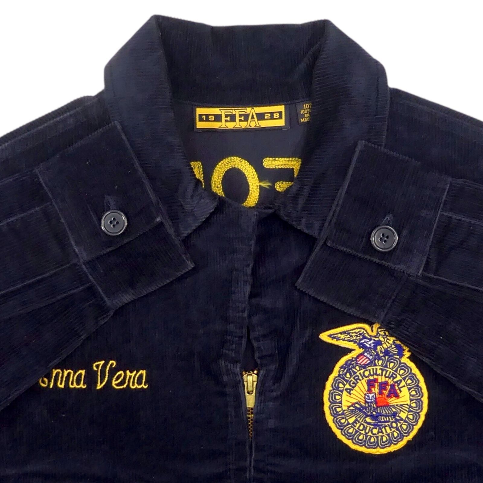 FFA エフエフエー コーデュロイジャケット XXS 90sヴィンテージ