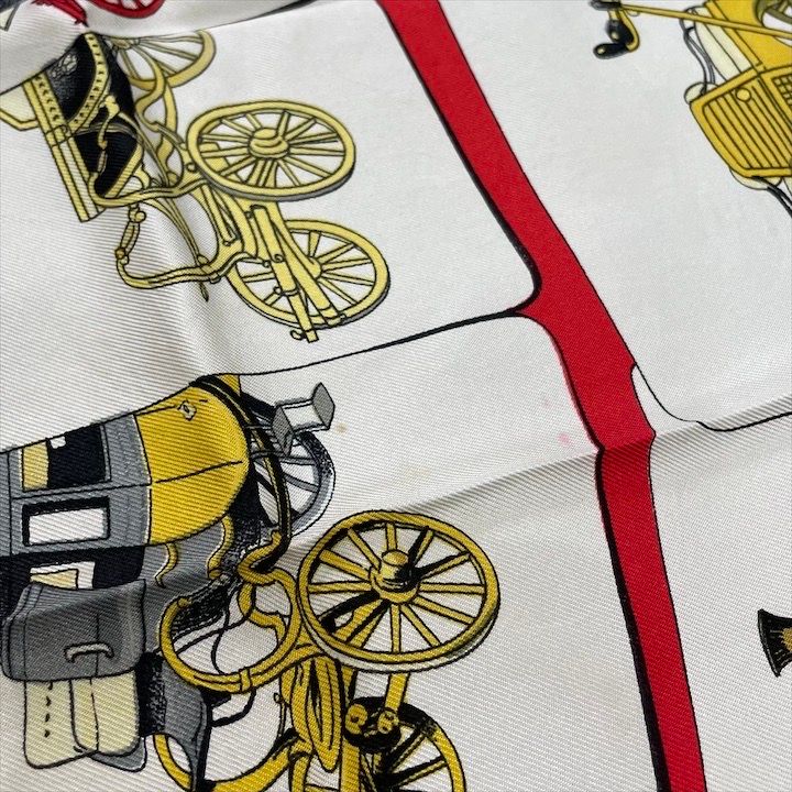 Y*N様 【美品/希少】 HERMES エルメス スカーフ カレ90 大判 シル wigggy_care90-33