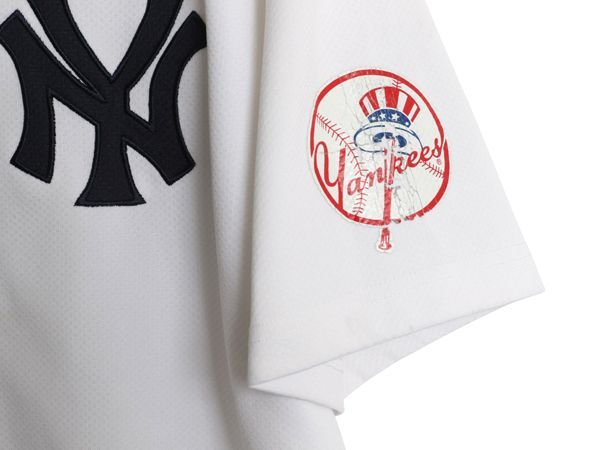 ヤンキース ベースボール シャツ メンズ S 程/ MLB オフィシャル