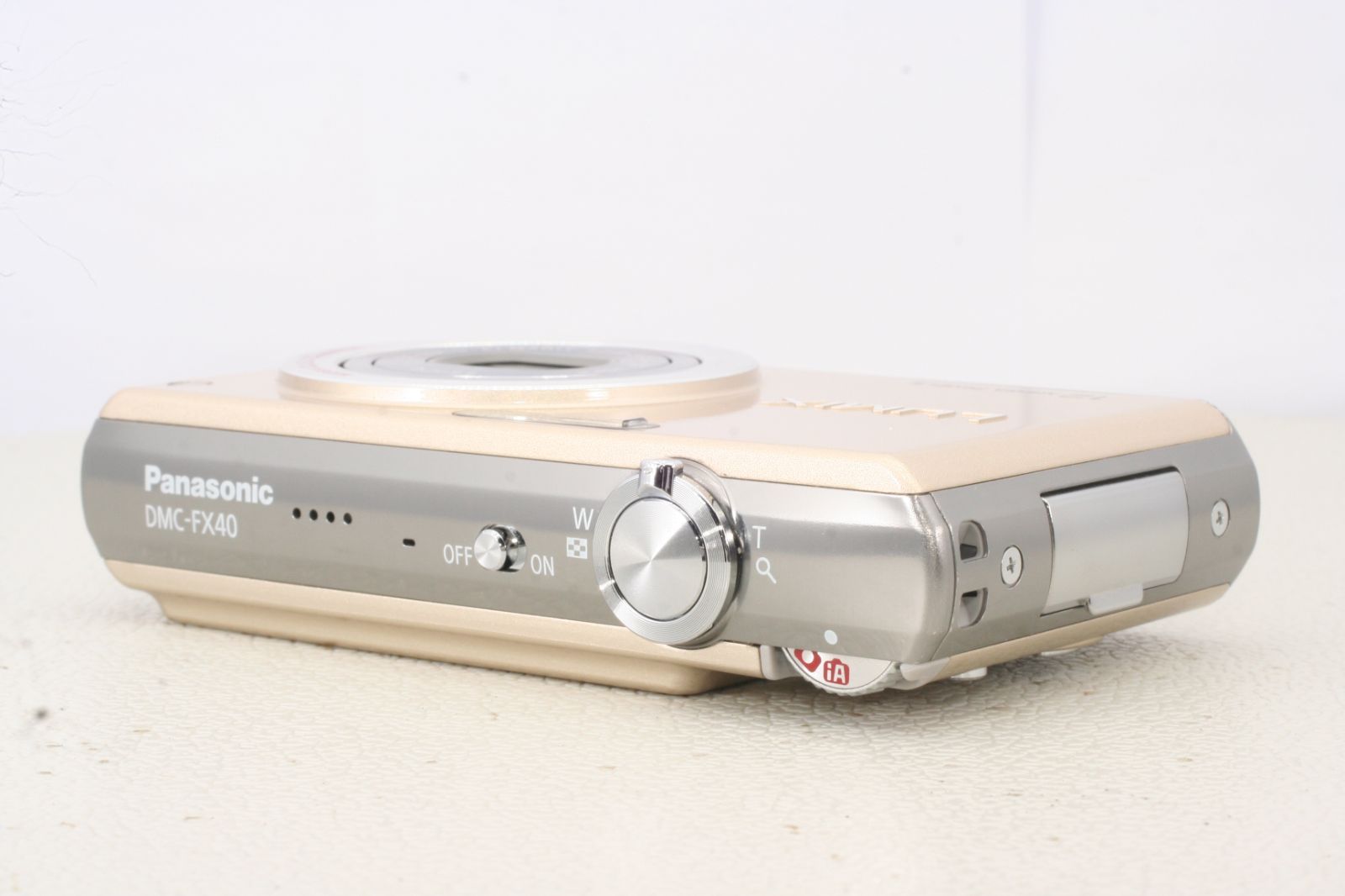良品☆元箱付 清掃済☆パナソニック Panasonic LUMIX DMC-FX40 グロス 