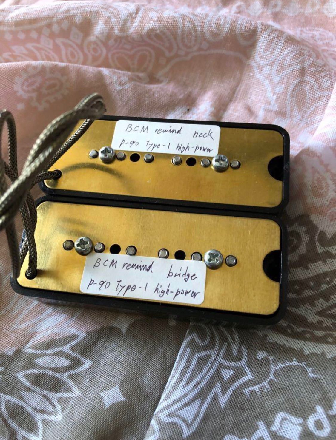 BCM rewind pickup P-90 Type-1 high-power セラミック磁石 BCM rewind pickup P-90 Type-1 high-power セラミック磁石