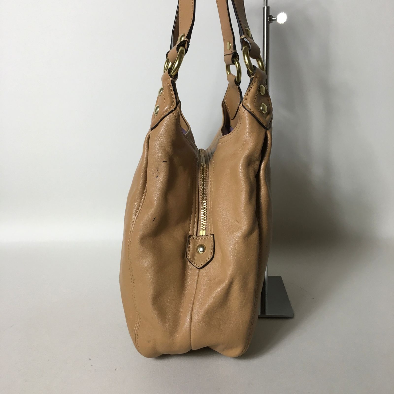 2507-225｜美品｜コーチ ショルダーバッグ レザー ブラウン