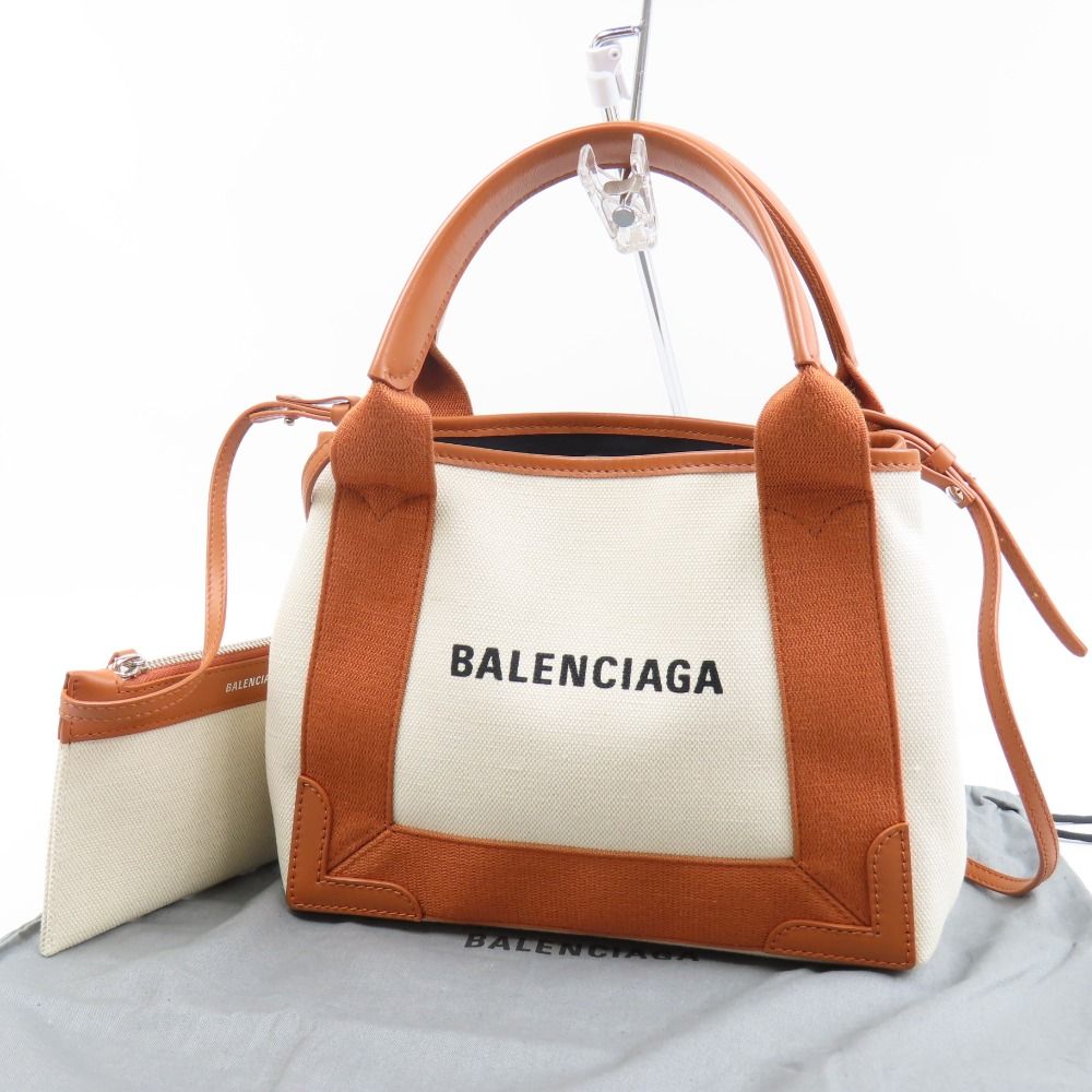 78423 BALENCIAGA バレンシアガ ネイビーカバスXS ポーチ付 2WAY 78423 BALENCIAGA バレンシアガ ネイビーカバスXS ポーチ付 2WAY