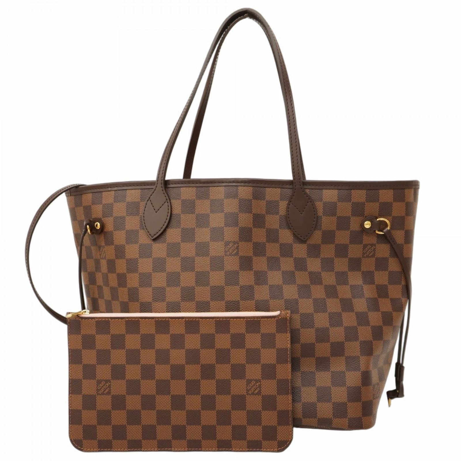ルイ ヴィトン Louis Vuitton ルイ ヴィトン トートバッグ ダミエ ネヴァーフルMM N40598 エベヌ ローズバレリーヌレディース