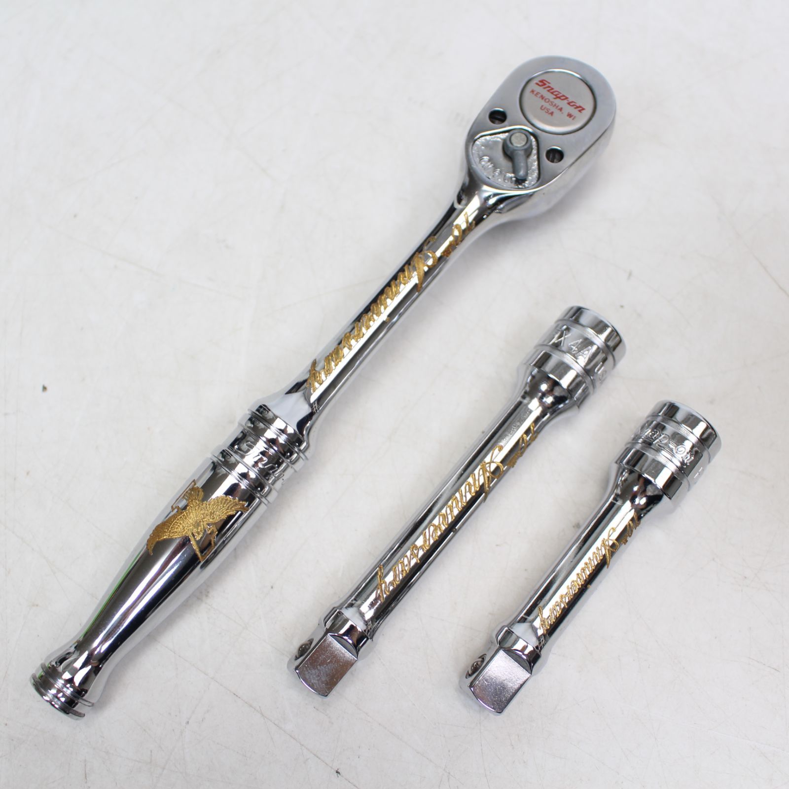 8ラチェットセット 24金イーグルロゴ入り